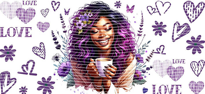 16oz Sunflower Girl-SU-122